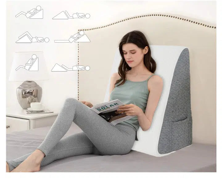 Elevated Wedge Pillow for Sleeping Bed