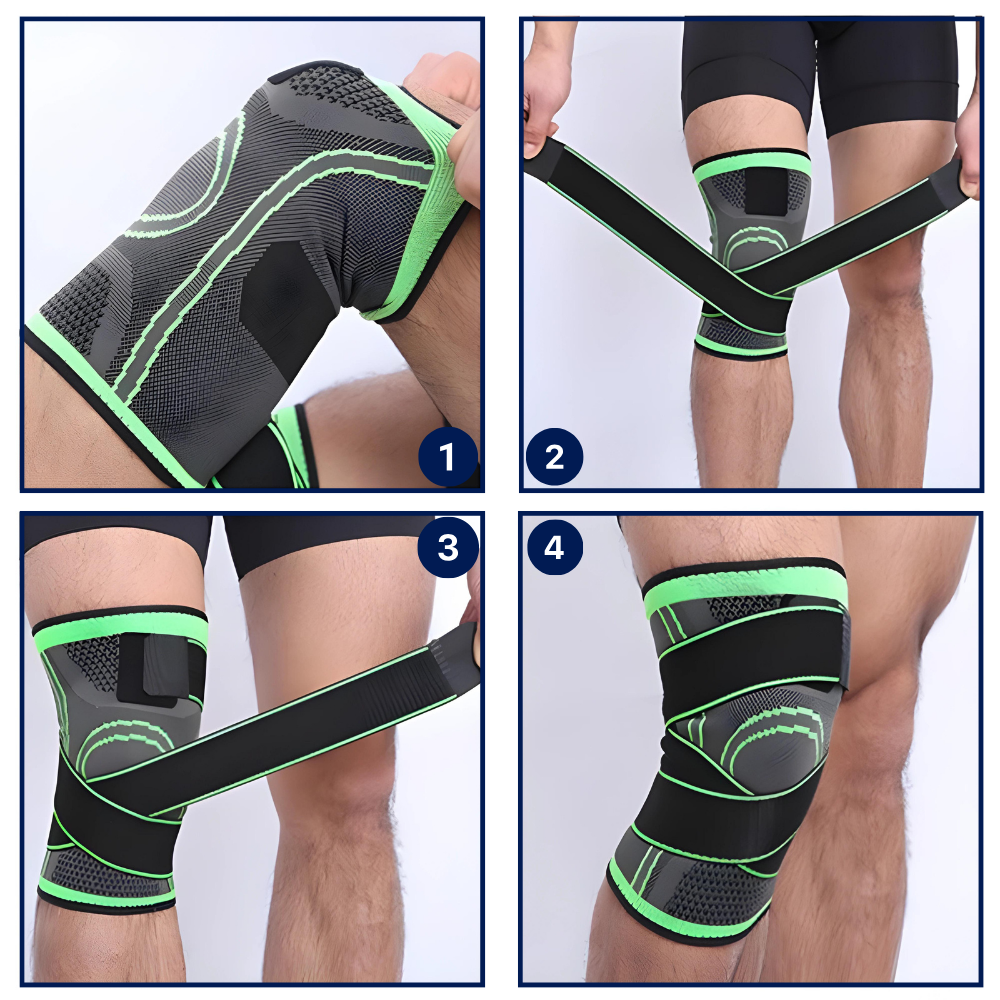 3D Knee Compression Support - OrthoAssist Knee Brace