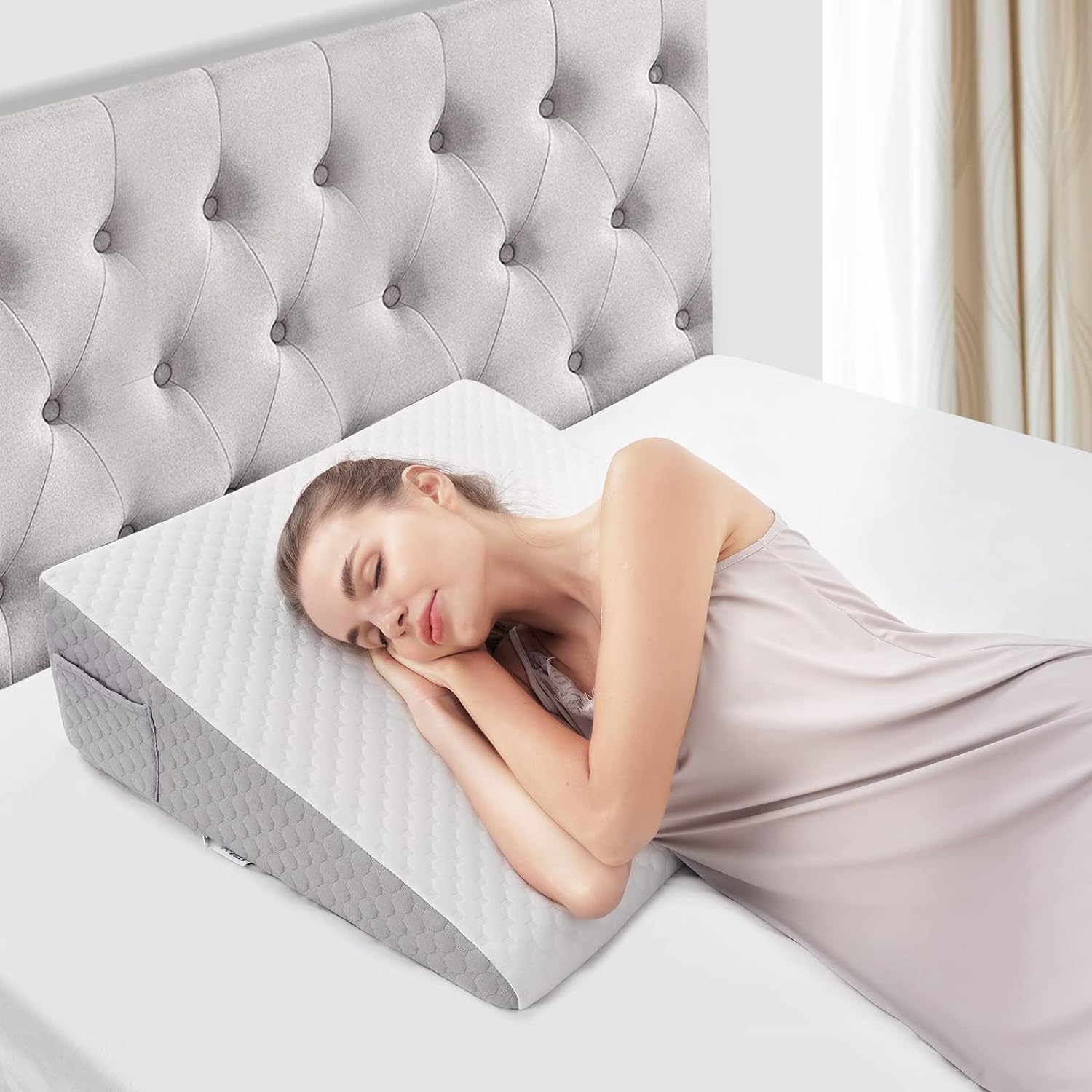 Wedge Pillow for Sleeping Bed