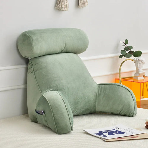 Backrest Pillow With Arms & Headrest - Clearance