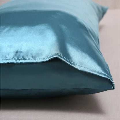 Luxe Silk Pillowcase - Pillow Cover Silky Satin - 20x30in