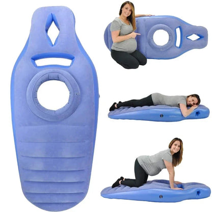 Inflatable Pregnancy Yoga Mat - Maternity Pregnancy Nursing Pillow For Pregnant