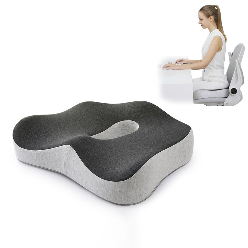 Office Chair Seat Support and Waist Pillow