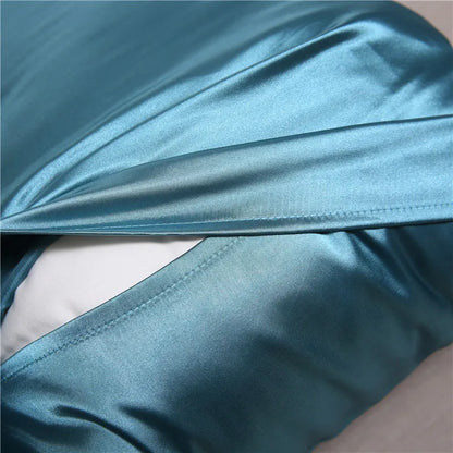 Luxe Silk Pillowcase - Pillow Cover Silky Satin - 20x30in