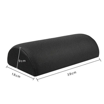 Ergonomic Feet Pillow Relaxing Cushion -  Foot Support Rest - Black