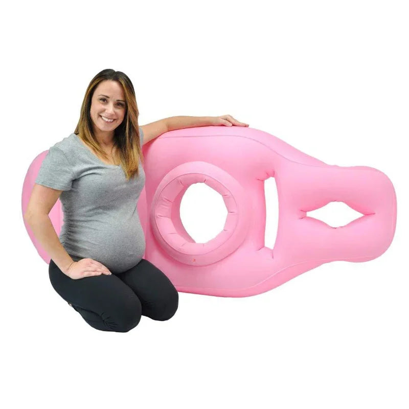 Inflatable Pregnancy Yoga Mat - Maternity Pregnancy Nursing Pillow For Pregnant