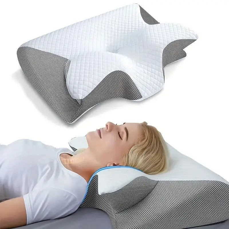 OrthoPro Butterfly Sleep Memory Neck Pillow Orthopaedic Pillow