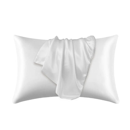 Luxe Silk Pillowcase - Pillow Cover Silky Satin - 20x30in