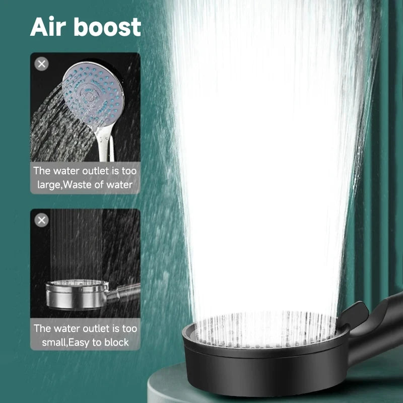 Ultra Pressure Boost Shower Head - Multifunction Adjustable Shower Head