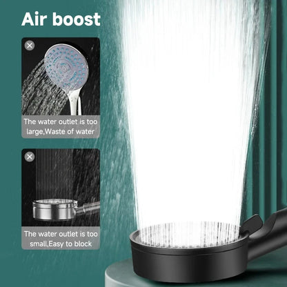 Ultra Pressure Boost Shower Head - Multifunction Adjustable Shower Head