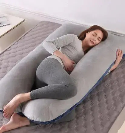 Multifunctional Pregnant Women's Pillow - Side Pregnancy Support Pillow - U-Shape Pregnancy Pillow - 70x130cm