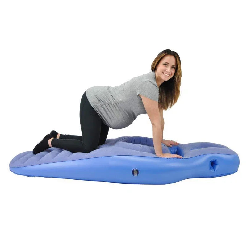 Inflatable Pregnancy Yoga Mat - Maternity Pregnancy Nursing Pillow For Pregnant