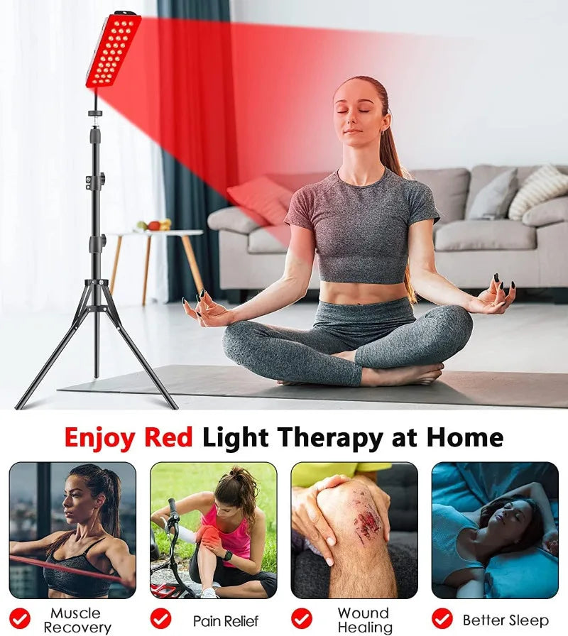 Red Light Therapy Lamp - Full Body Infrared Light - Red Light Therapy Panel