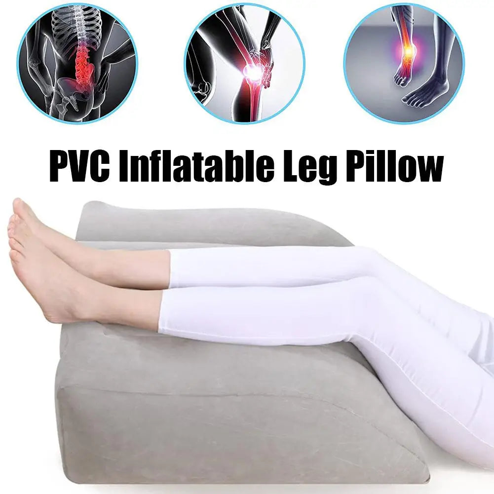 Inflatable Elevation Wedge Pillow - Leg Support Pillow Elevation Cushion