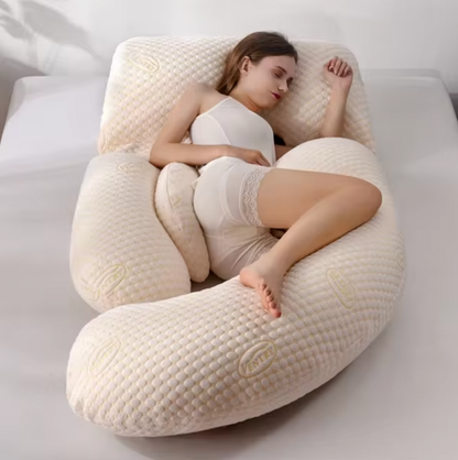 Pregnancy Hug Pillow for Sleeping - Mothering Maternity Pillow