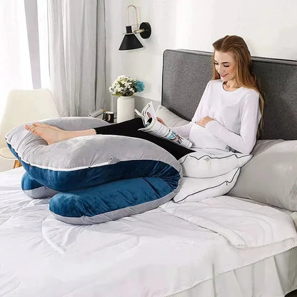 Multifunctional Pregnant Women's Pillow - Side Pregnancy Support Pillow - U-Shape Pregnancy Pillow - 70x130cm