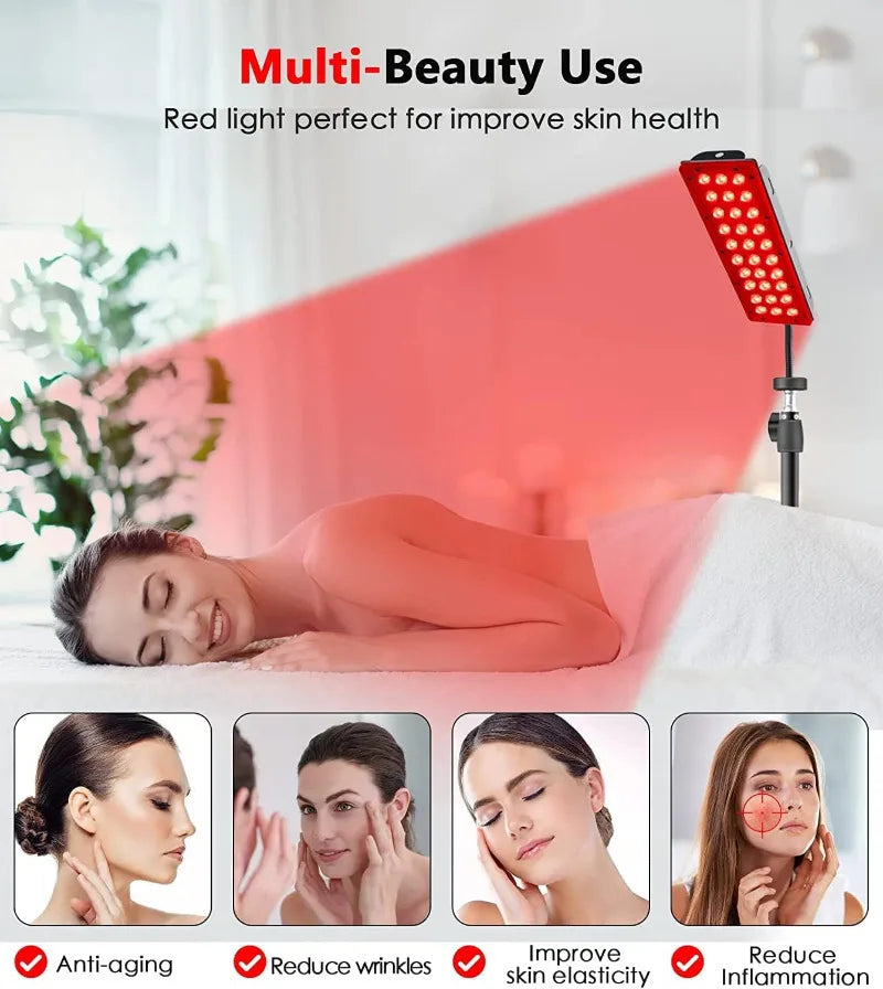 Red Light Therapy Lamp - Full Body Infrared Light - Red Light Therapy Panel