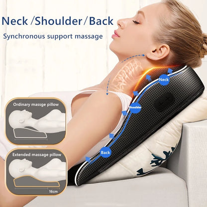 Shiatsu Neck Massager - Traditional Deep Kneading Neck and Back Massager