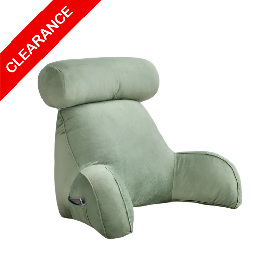 Backrest Pillow With Arms & Headrest - Clearance