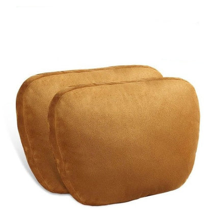 Car Headrest Support - Car Neck Cushion Headrest - Soft Faux Leather