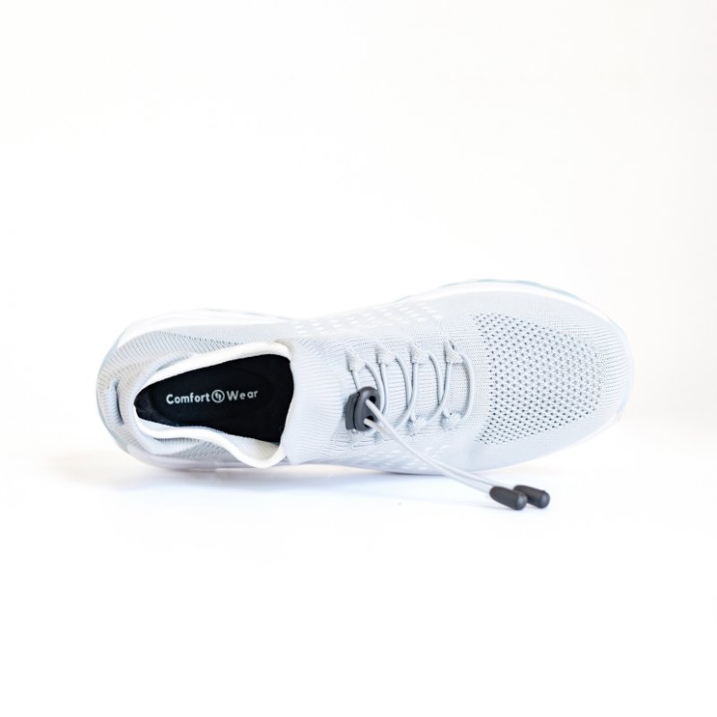 Orthopaedic Stretch Cushion Shoes - Arctic White