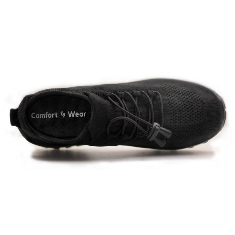 Orthopaedic Stretch Cushion Shoes - Midnight Black