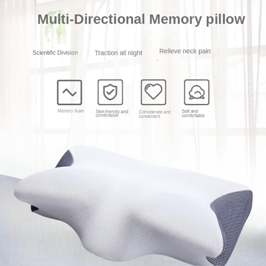 Orthopaedic Butterfly Deep Sleep Neck Relief Pillow