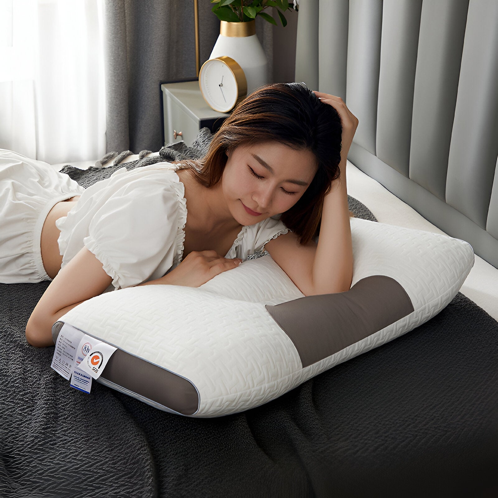 Neck Pillow For Back And Side Sleepers