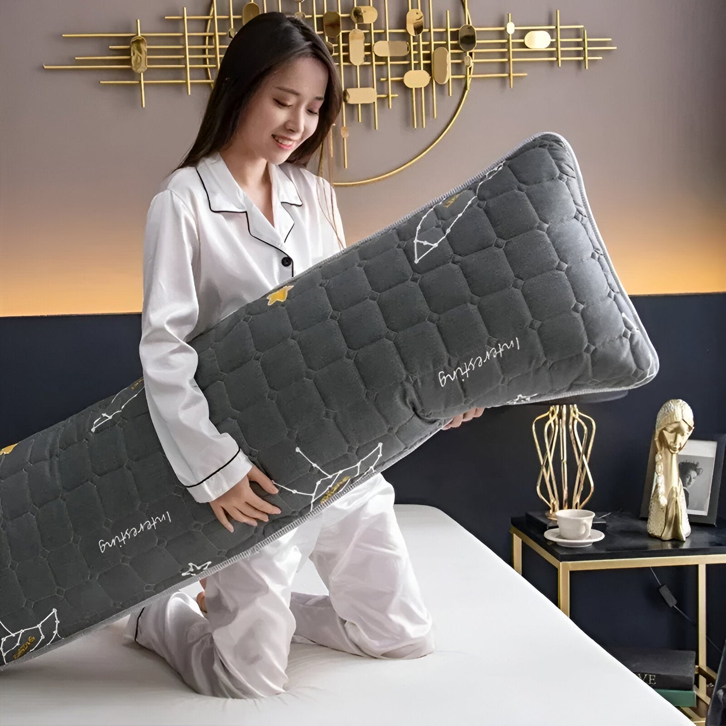 Waterpoorf Double Bed Long Pillowcase